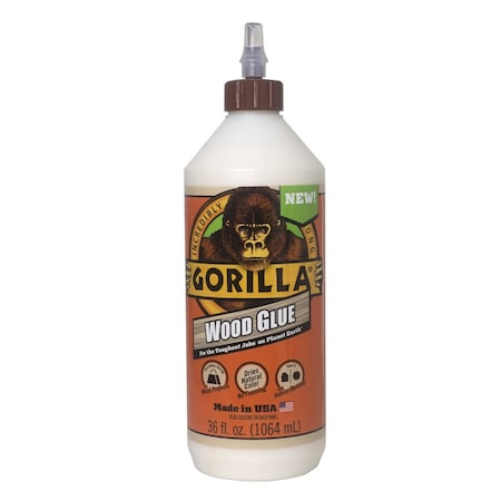 Gorilla Glue Gorilla Tan Wood Glue 36 oz, PK2 6206001